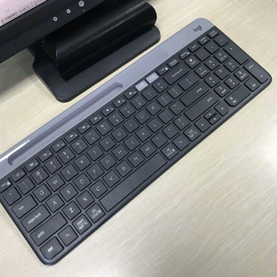Logitech/罗技 K580 无线蓝牙薄膜键盘体验分享!
